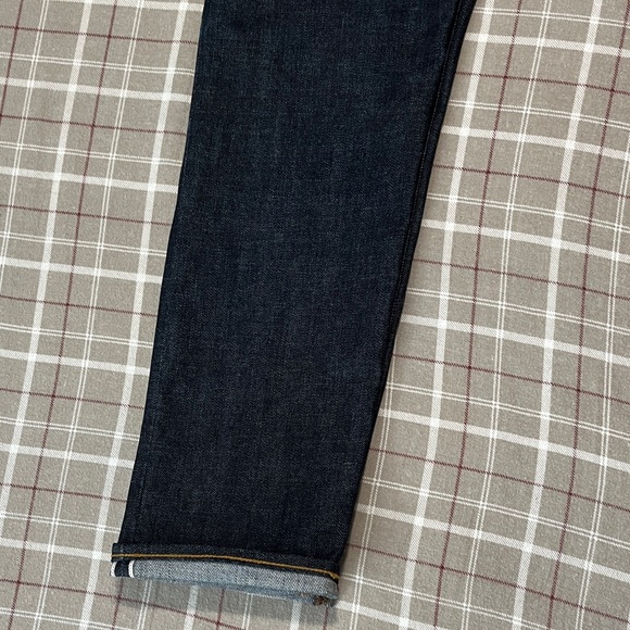 GAP Men's Dark Blue Selvedge Skinny Jeans 32x32 - Picture 4 of 13